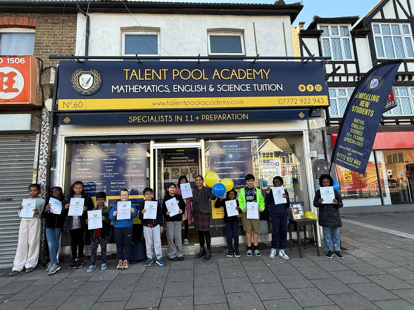 Talent Pool Academy tutoring session